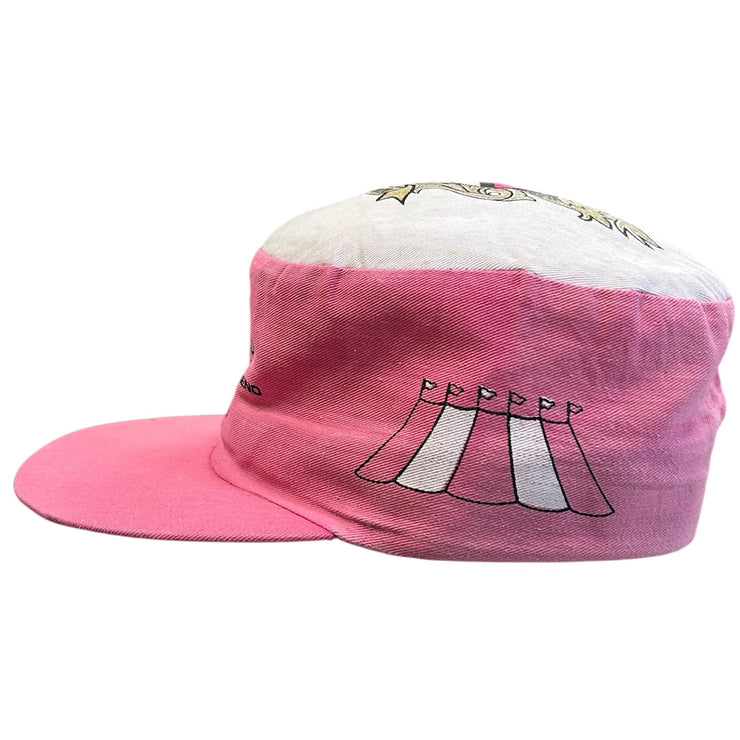 Vintage 90s Circus Circus Las Vegas Pink Painters Snapback Hat