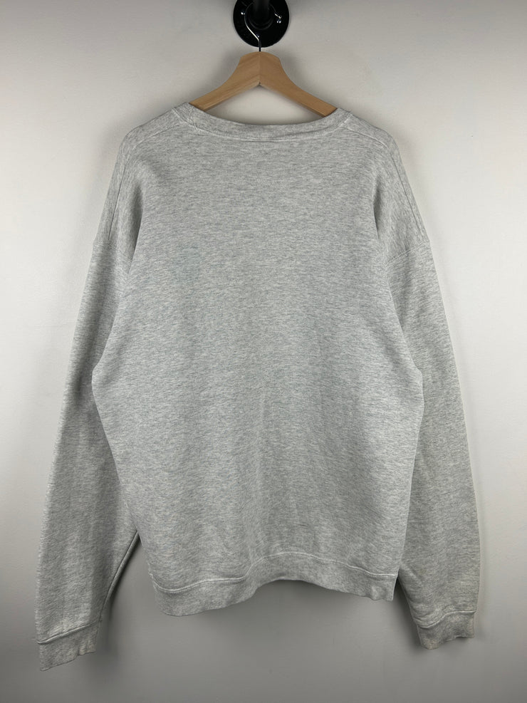 Vintage 90s NHL Buffalo Sabres Embroidered Grey Crewneck