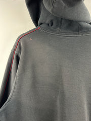 Vintage Nike Basketball Embroidered Faded Black Hoodie