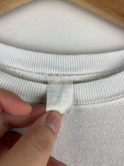 Vintage 80s Yale University White Crewneck