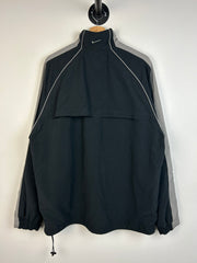 Vintage Nike Mini Swoosh Black & Grey Windbreaker