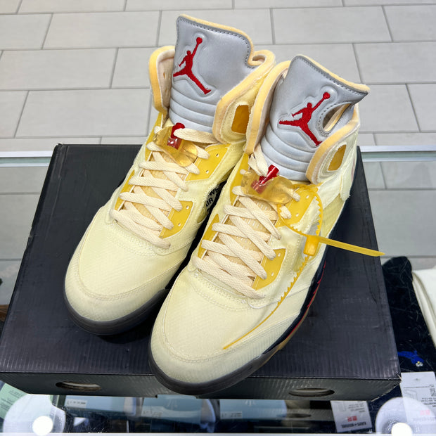 Jordan 5 Off White Sail