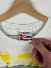 Vintage 2003 Nascar Chase Coca Cola 600 All Over Print White Tee