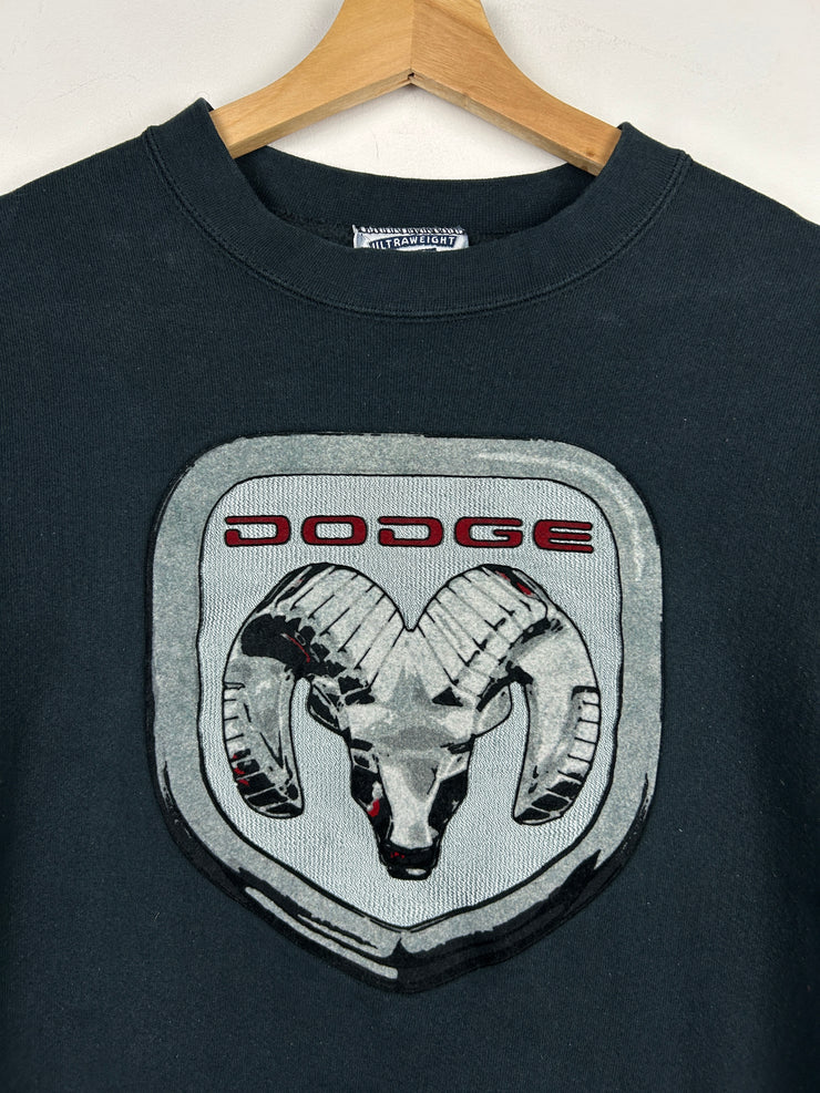Vintage 90s Lee Dodge Black Crewneck