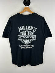 Vintage 80s Daytona Bike Week Black Tee