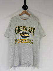 Vintage 90's Green Bay Packers Grey Tee