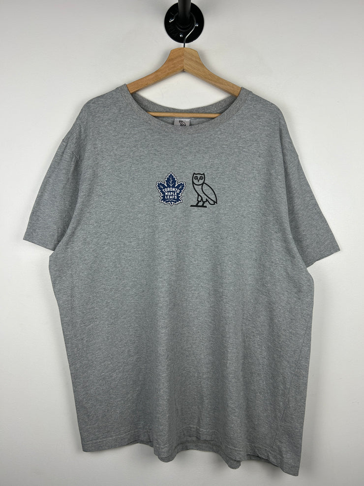 OVO X NHL Toronto Maple Leafs Grey Tee
