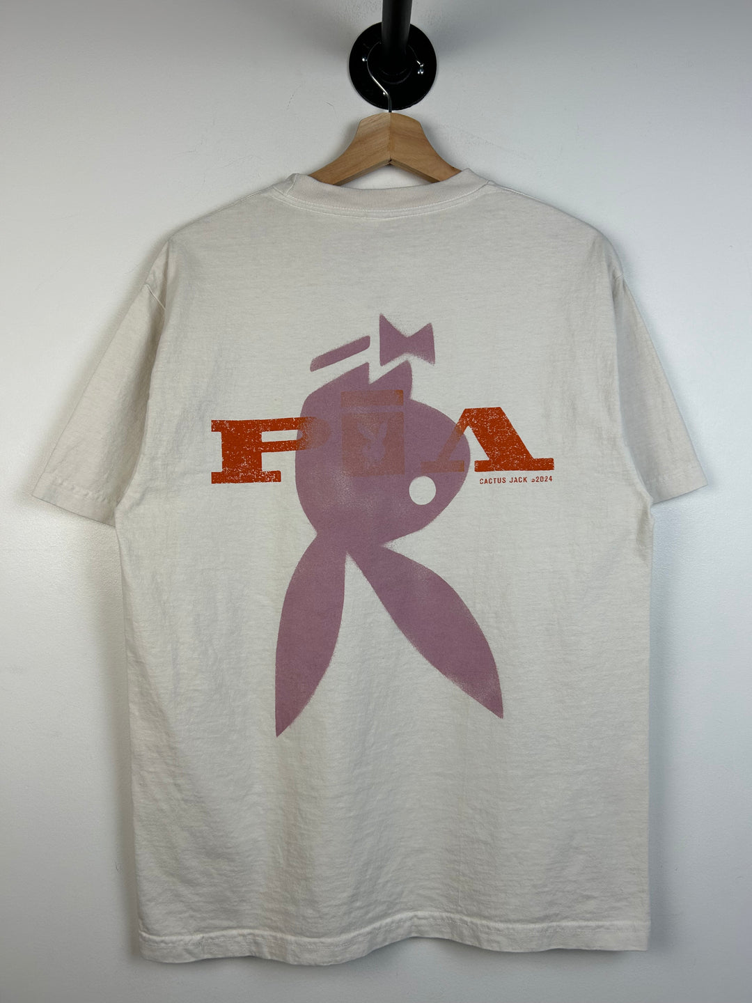 Travis Scott Cactus Jack Playboy White Tee – Vintage Meets Hype