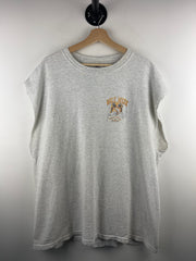 Vintage Bike Week Daytona Beach Grey Cut Off Tank Top