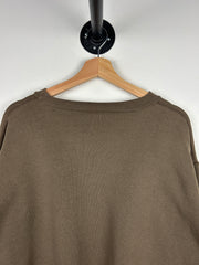 Vintage 90s Carhartt Embroidered Brown Crewneck