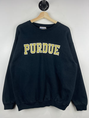Vintage Purdue Boilmakers Black Crewneck