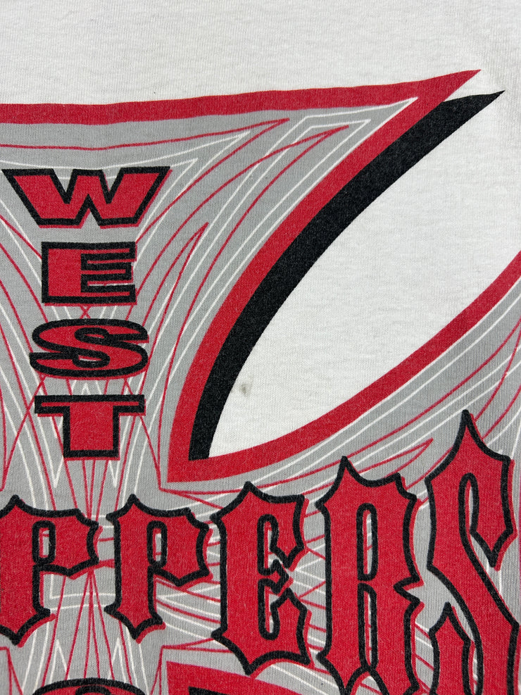 Vintage 2003 West Coast Choppers Long Beach White Tee