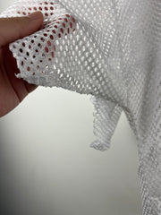 Vintage 90s Riverview Football White Mesh Cropped Football Jersey