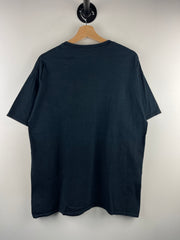 Vintage Sometimes I Wonder Why Is That Frisbee Getting Bigger Comedy Black Tee