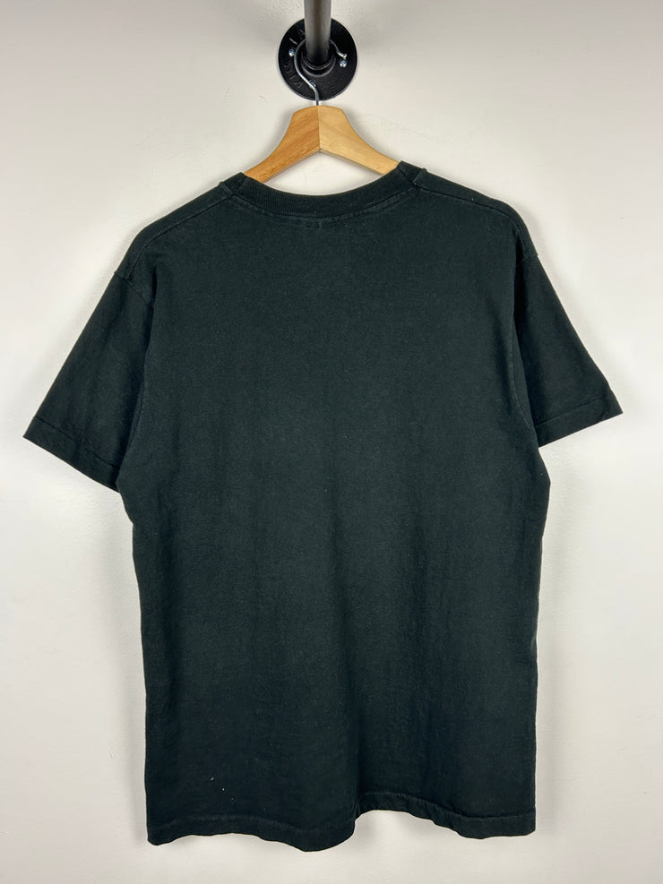 Vintage 90s Nascar Ernie Irvan Kodak Film Black Tee