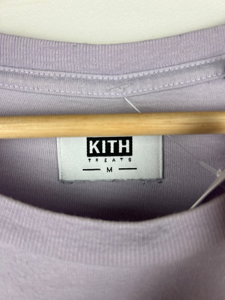 Kith Treats Box Logo Lilac Tee