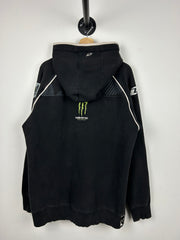 Vintage Y2K Monster Energy Black Zip Up Hoodie