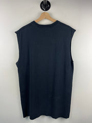 Vintage 90s NHL Buffalo Sabres Black Cut Off Tank Top