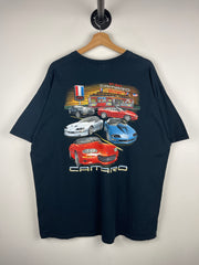 Vintage Chevrolet Camaro 4th Gen Diner Black Tee