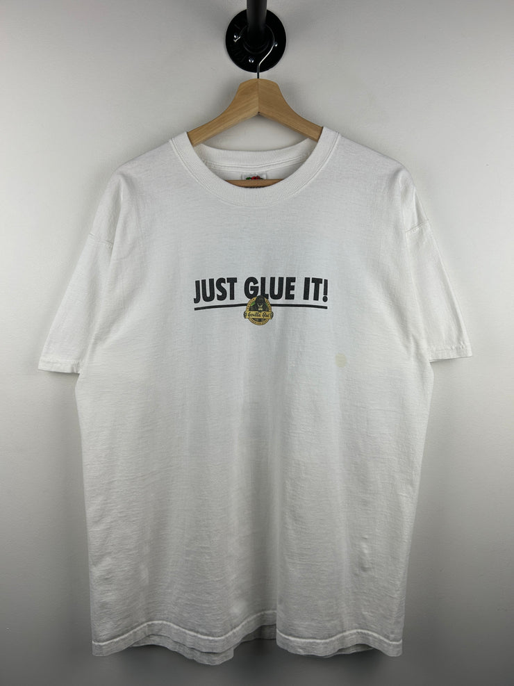Vintage Gorilla Glue Promo White Tee