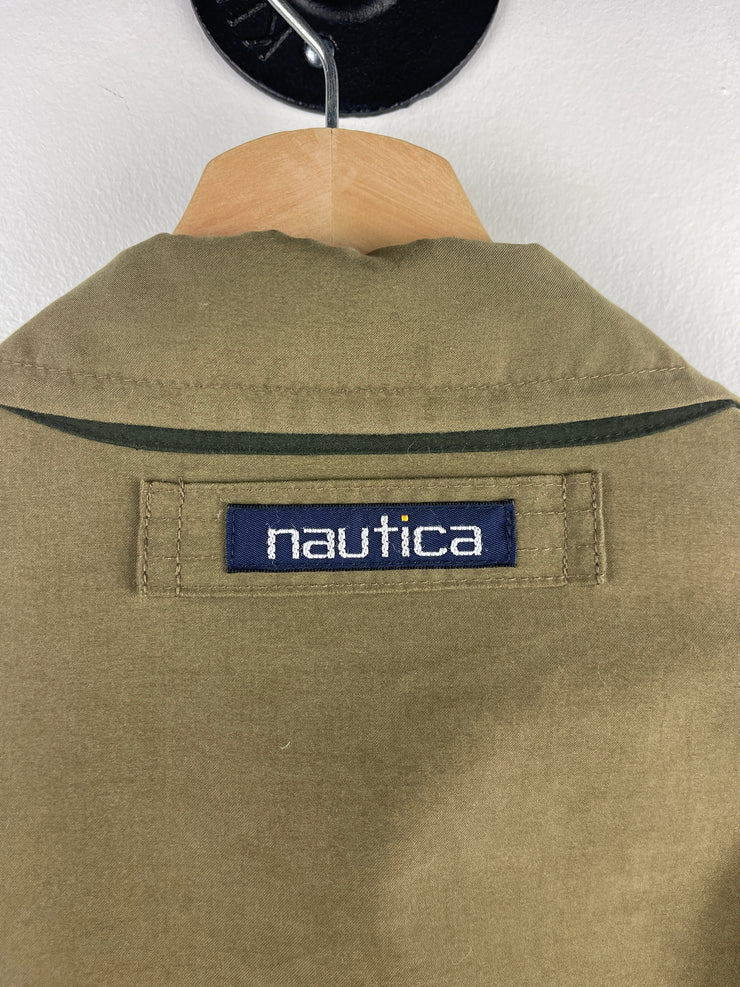 Vintage 90s Nautica Brown Harrington Jacket