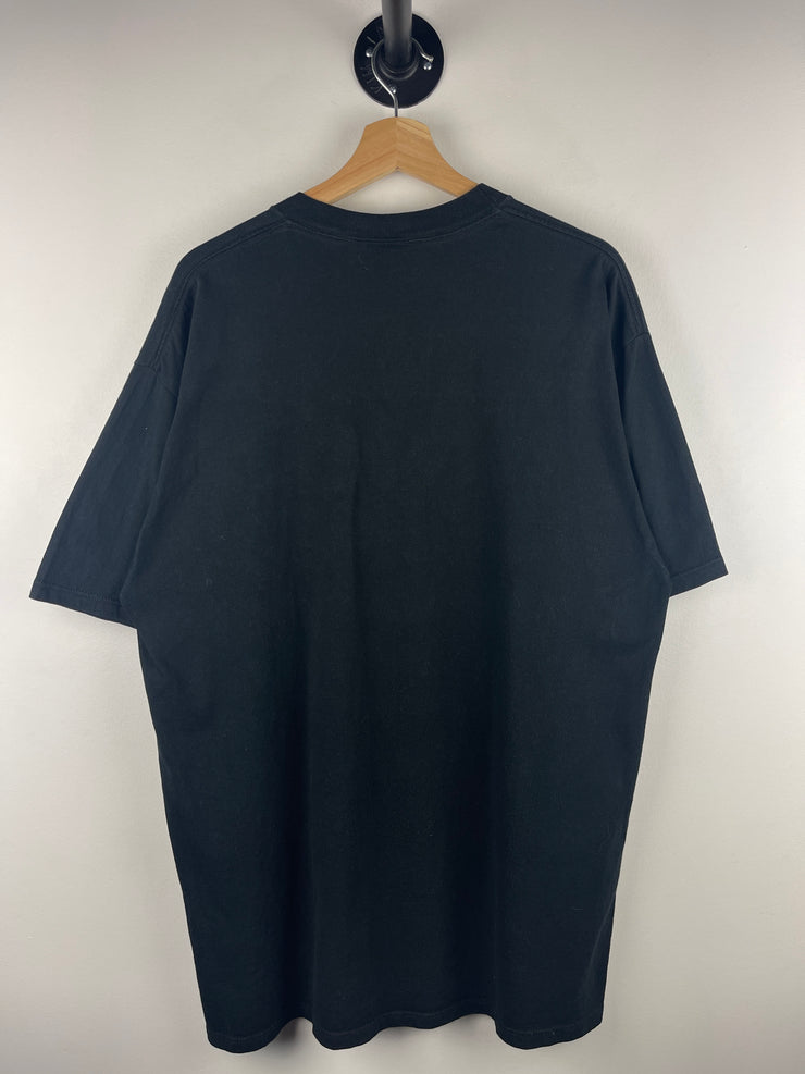 Vintage 90s Volleyball Save! Black Tee