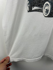 Vintage 90s Cruising Oldies Route 66 White Tee