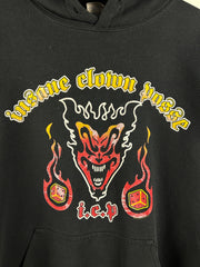 Vintage 2002 Insane Clown Posse ICP Devil Black Hoodie