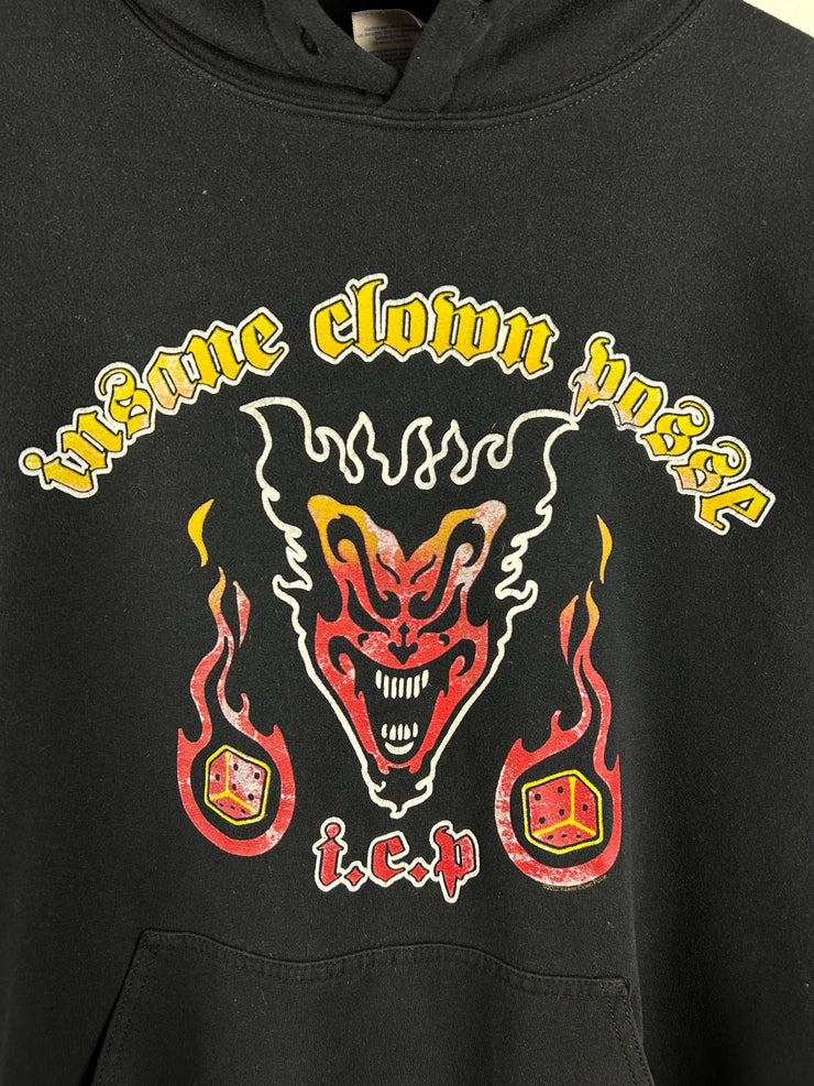 Vintage 2002 Insane Clown Posse ICP Devil Black Hoodie