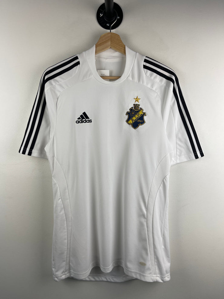 Vintage 2008-2009 Adidas AIK Stockholm Home White Soccer Jersey