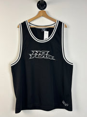 Vintage Y2K No Fear Black Basketball Jersey