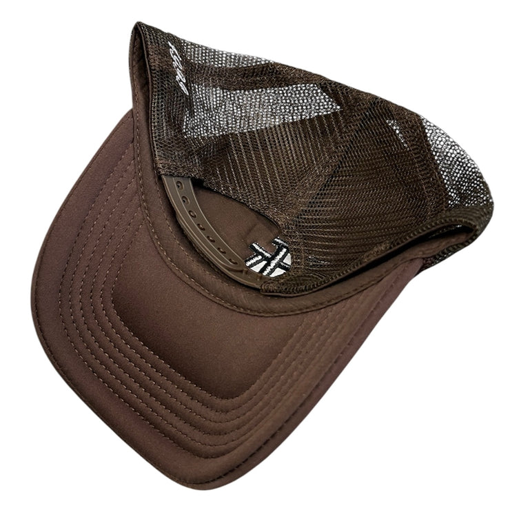 Studio 1999 LA Brown & Black Trucker Hat