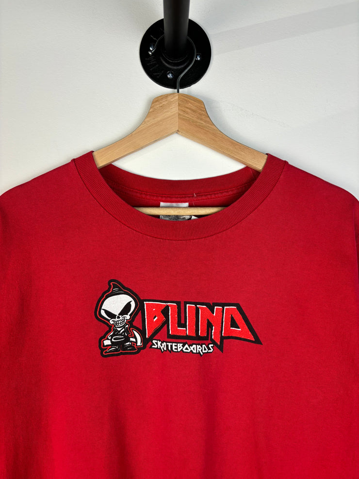 Vintage Blind Skateboards Red Tee