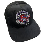 Vintage 90s NBA Toronto Raptors Black Snapback Hat