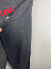 Vintage 90s NHL Buffalo Sabres Embroidered Faded Black Crewneck