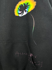 Travis Scott Astroworld Fest Face Melt Black Hoodie