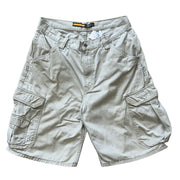 Vintage Y2K Levis Silver Tab Multi Cargo Beige Shorts