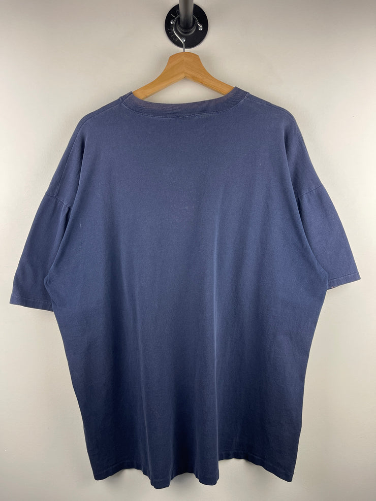 Vintage 90s Molson EX Beer Navy Tee