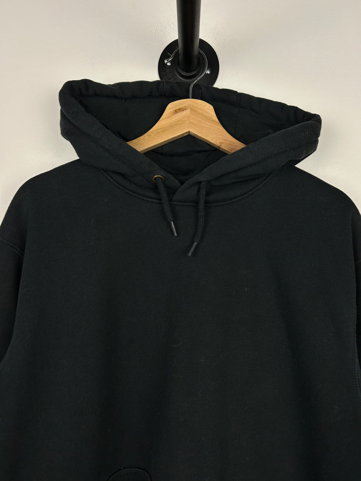 Vintage Carhartt Rain Defender Patch Black Hoodie