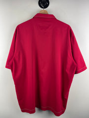 Vintage Nike Golf Tiger Woods Red Polo Shirt