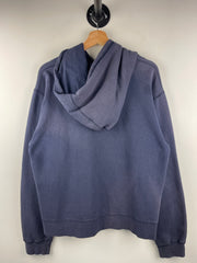 Vintage 90s Ohiopyle Blank Faded Navy Hoodie