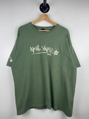 Vintage Quiksilver Surf Hawaii Green Tee