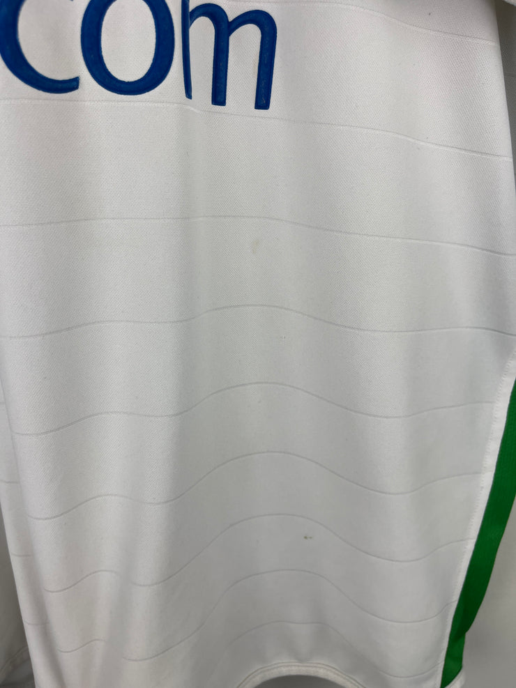 Vintage 2003-2005 Umbro Ireland National Football Team Away White Soccer Jersey