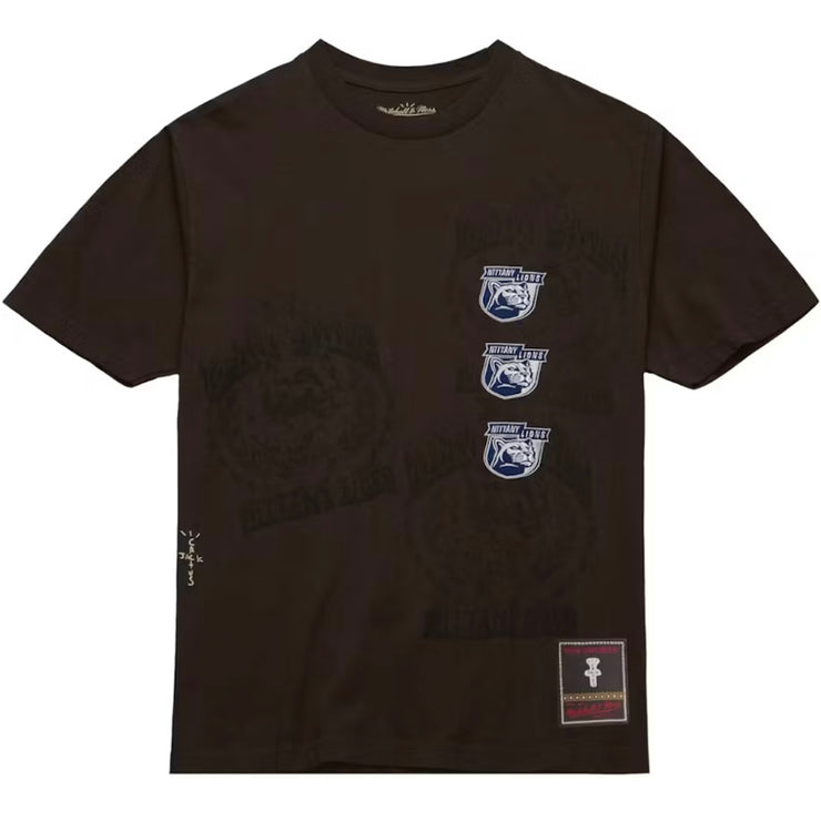 Travis Scott x Mitchell & Ness Penn State Nittany Lions Seal Brown Tee