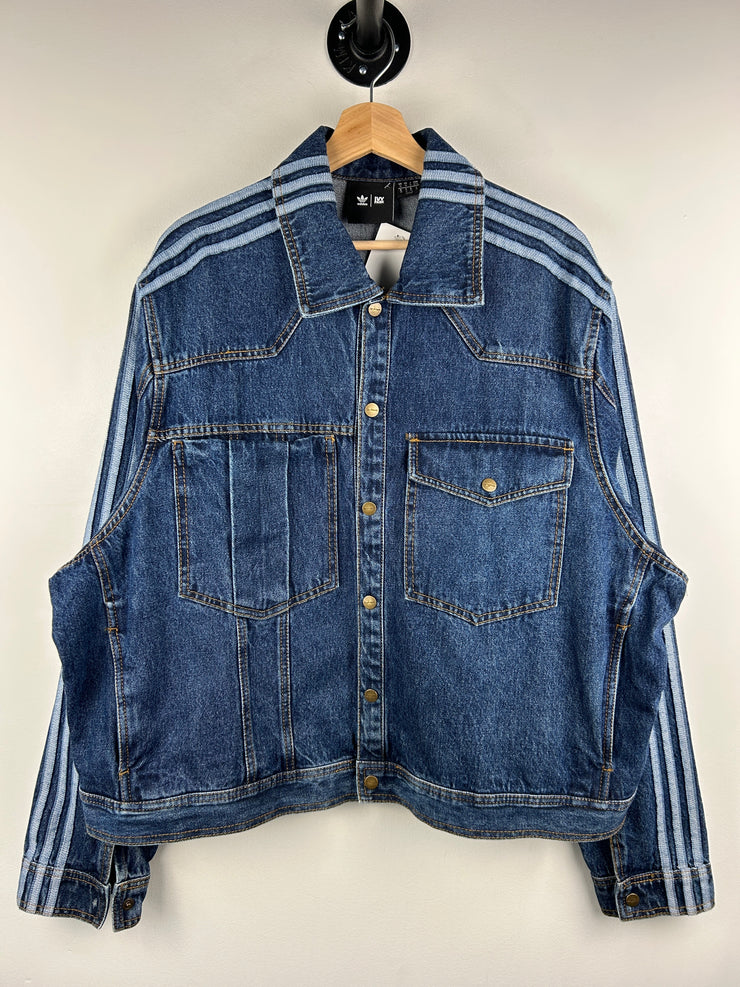 Adidas X Ivy Park Dark Blue Denim Jacket