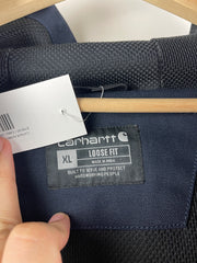 Carhartt Active Navy Hooded Work Jacket