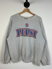 Vintage Pepsi The Joy Distressed Grey Crewneck