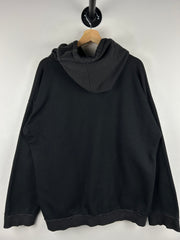 Vintage Harley Davidson Embroidered Black Hoodie