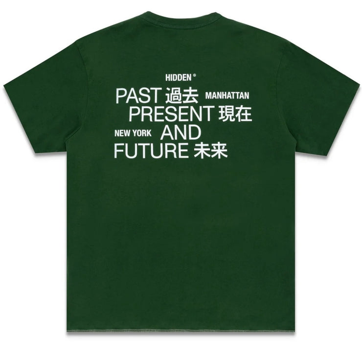 Hidden NY Reversible Athletic Green & Grey Tee