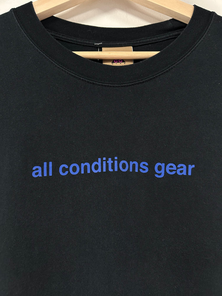 Nike ACG All Conditions Gear Black Tee